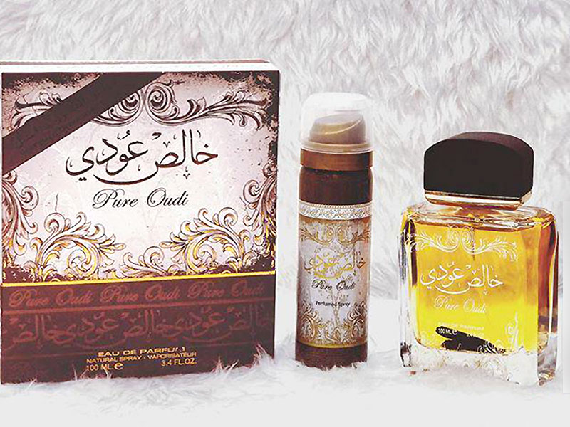 Khalis Oudi Perfume with Free Deodorant Price in Pakistan