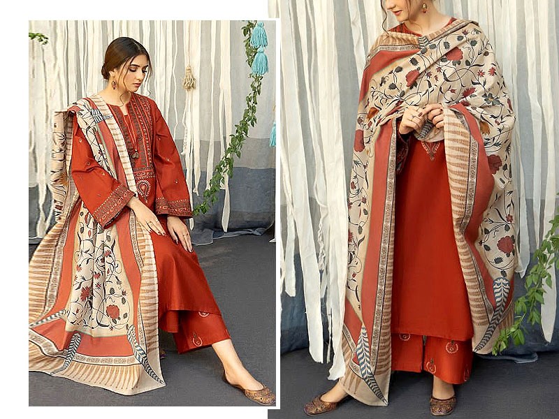 INDULGE Embroidered Lawn with Lawn Dupatta Price in Pakistan