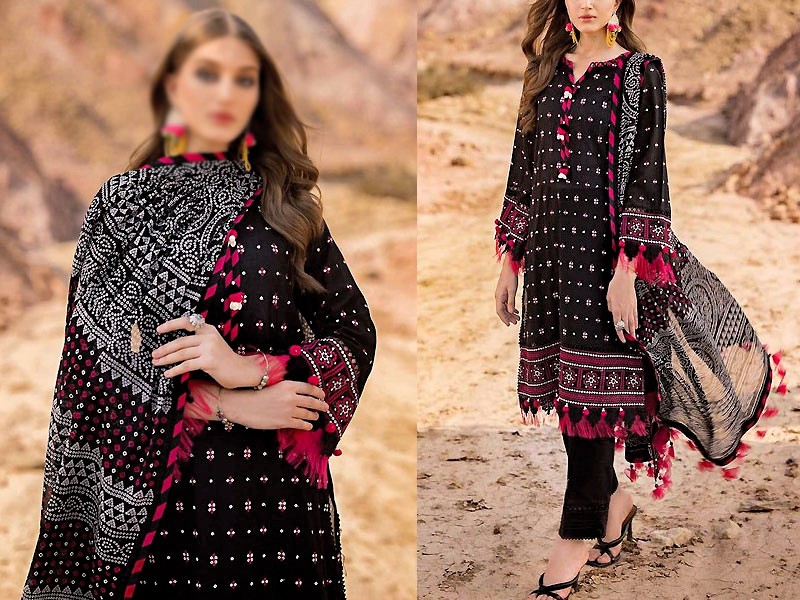 Amna Ismail Embroidered Lawn Suit Price in Pakistan