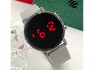 LED Rubber Strap Watch for Kids - Grey Price in Pakistan