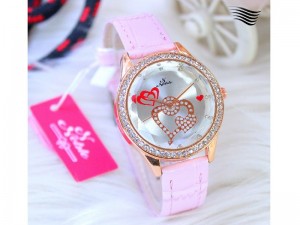 Noble Heart Dial Fashion Watch for Girls