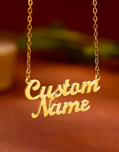 Customized Name Locket Necklace for Girl