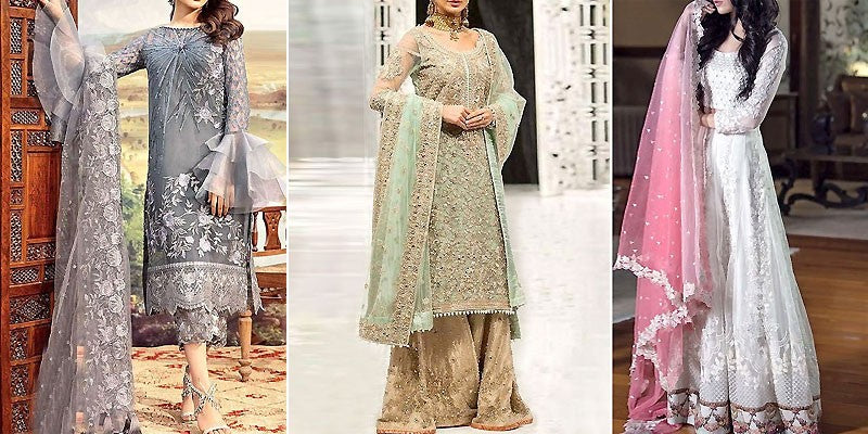 Best Pakistani Walima Dresses Colour Combination