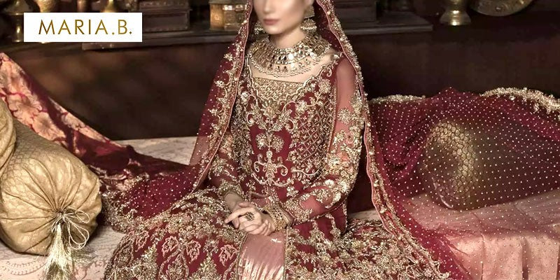 Latest Maria B Bridal Dresses Collection in Pakistan
