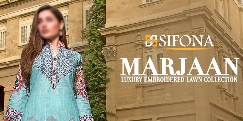 Marjaan by Sifona Embroidered Lawn Collection Online