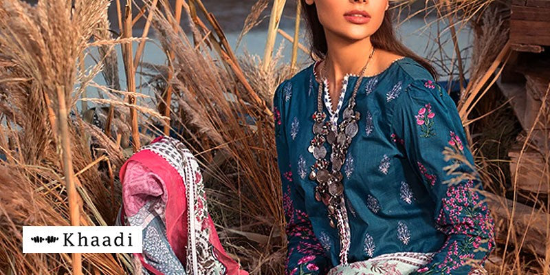 Latest Khaadi Unstitched Winter Wear Collection
