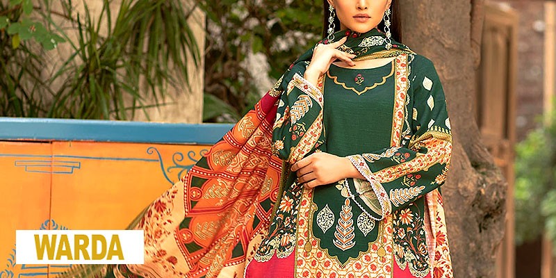 Warda Unstitched Winter Dresses Collection