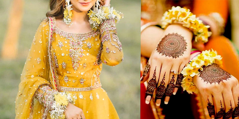 5 Accessories to Pair-up with Mehndi Dress