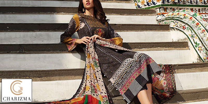 Charizma Unstitched Summer Lawn Collection Online