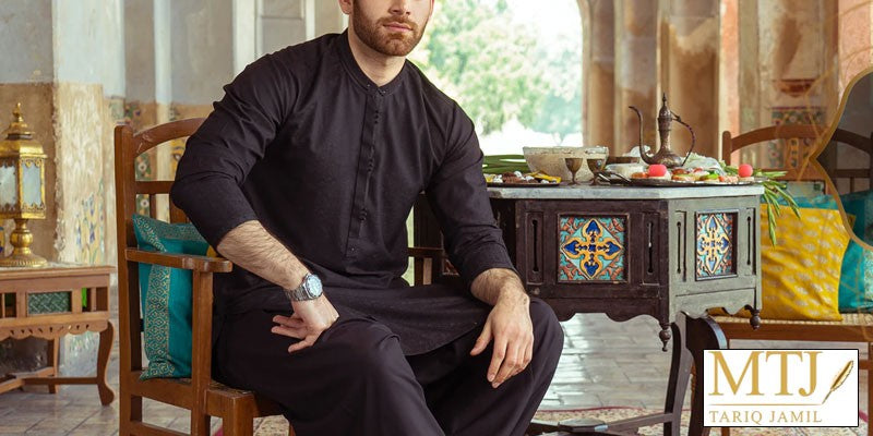 MTJ Men's EID Shalwar Kameez Designs 2025