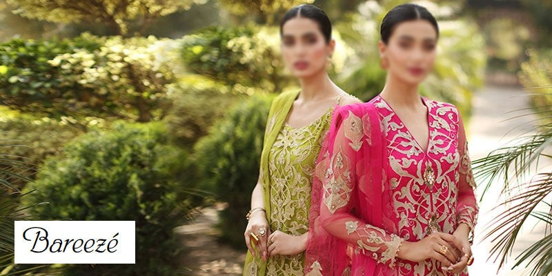 Bareeze Formal Chiffon & Net Dresses Collection