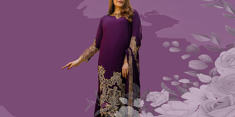 Women's Winter Linen Dresses Designs in Pakistan 2025