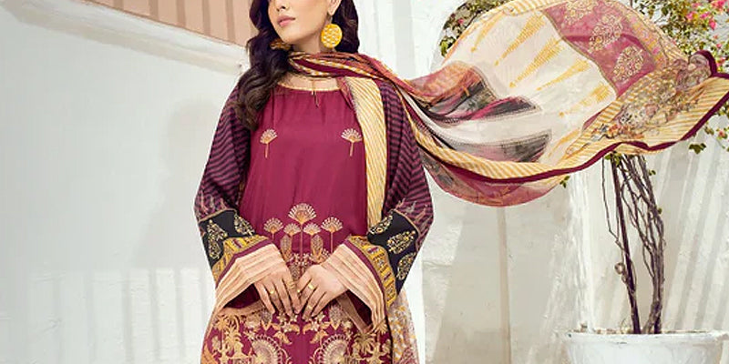 Women's Silk Dresses Designs in Pakistan 2025