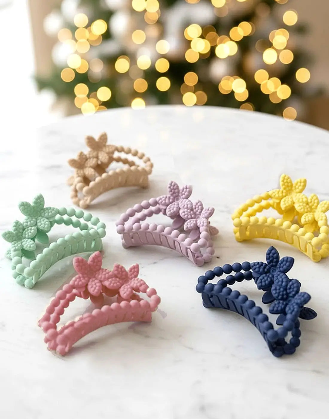6 Pcs Matte Non Slip Hair Claw Clips for Women Stylish Hair Accessories