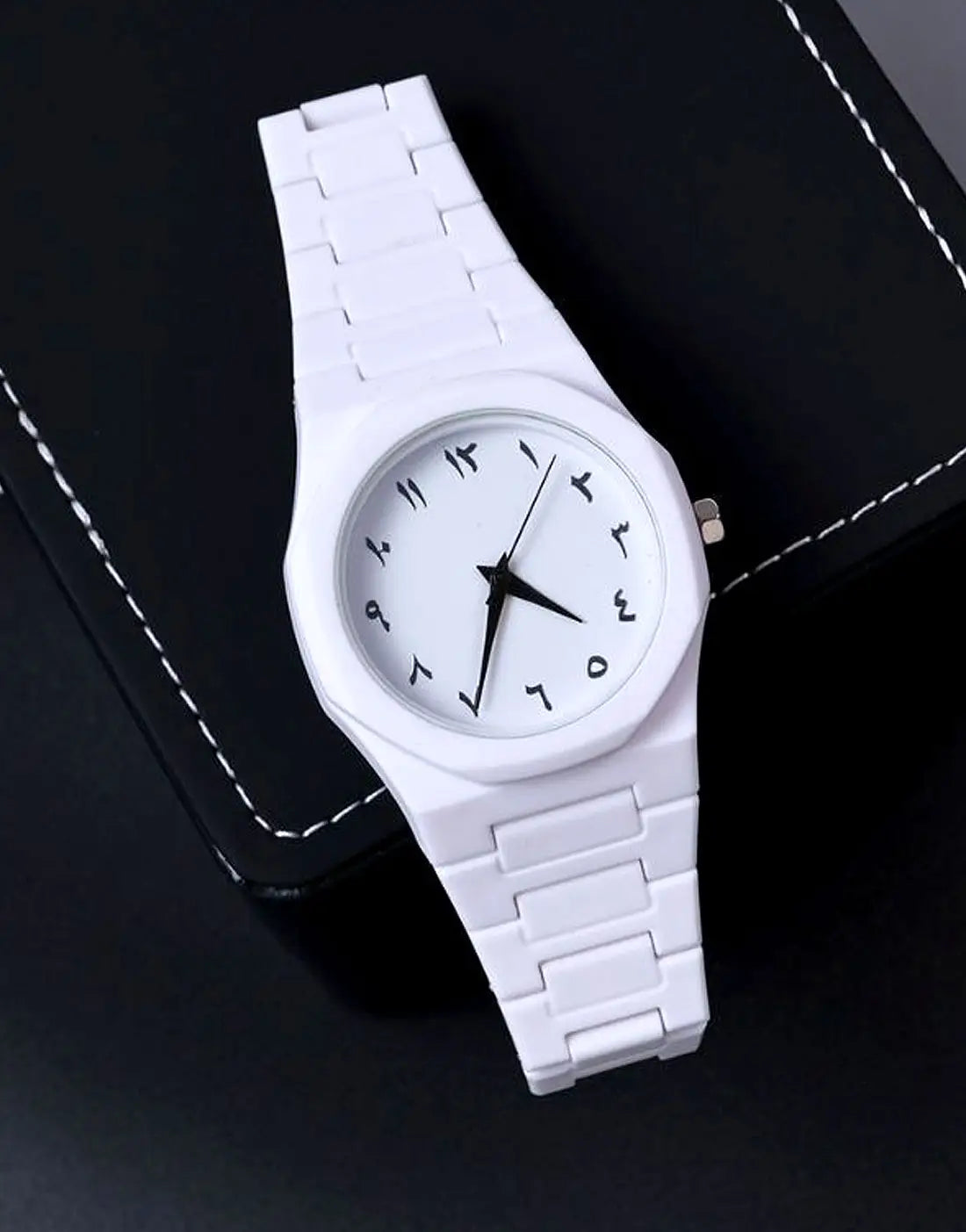 Stylish Arabic Aura Watch for Boys Featuring Durable Fiber Chain – Best Price Online in Pakistan