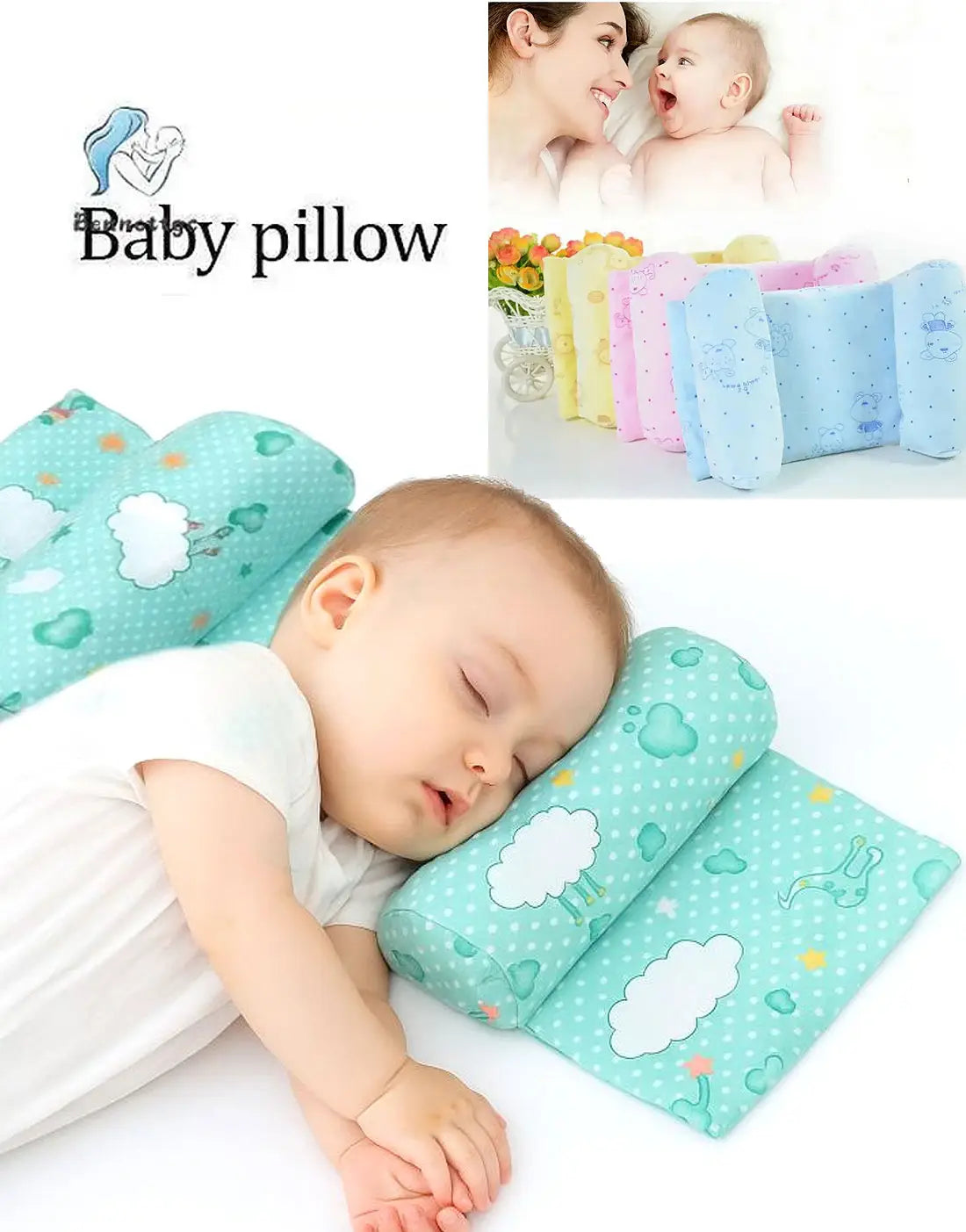 Soft Head Shaping Newborn Pillow for Flat Head Prevention | Baby Head Shaping Pillow — Buy Online at Best Price in Pakistan on FlipcartPK