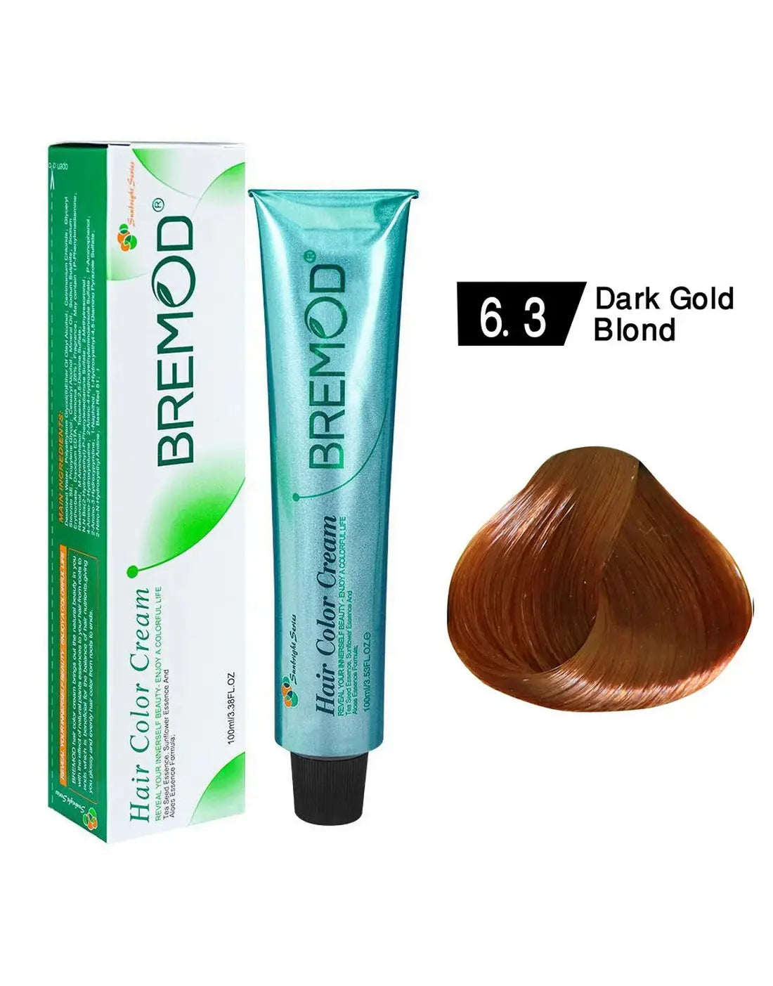 Bremod Hair Color Dark Gold Blond 6.3 