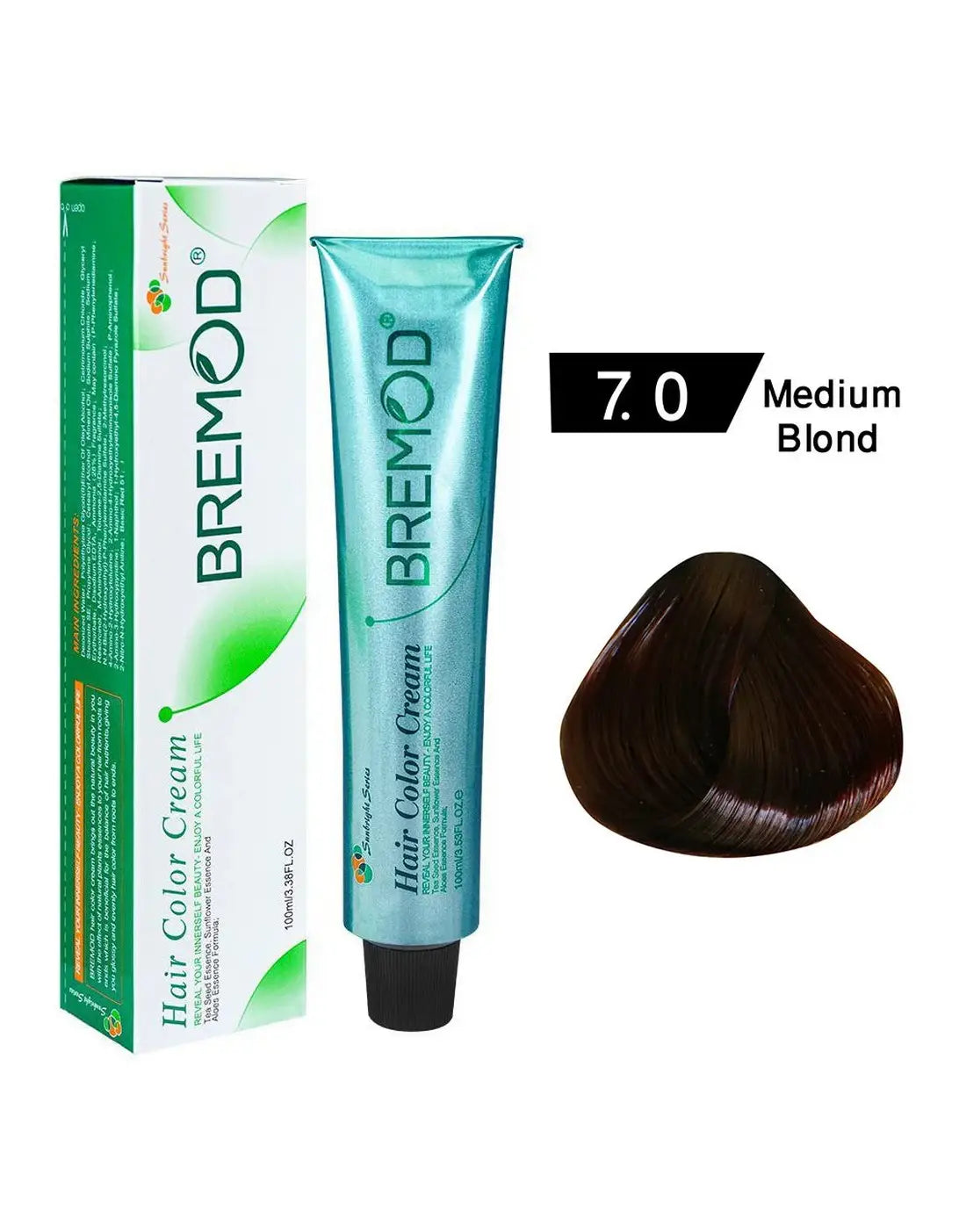 Bremod Hair Color Medium Blond 7.0 