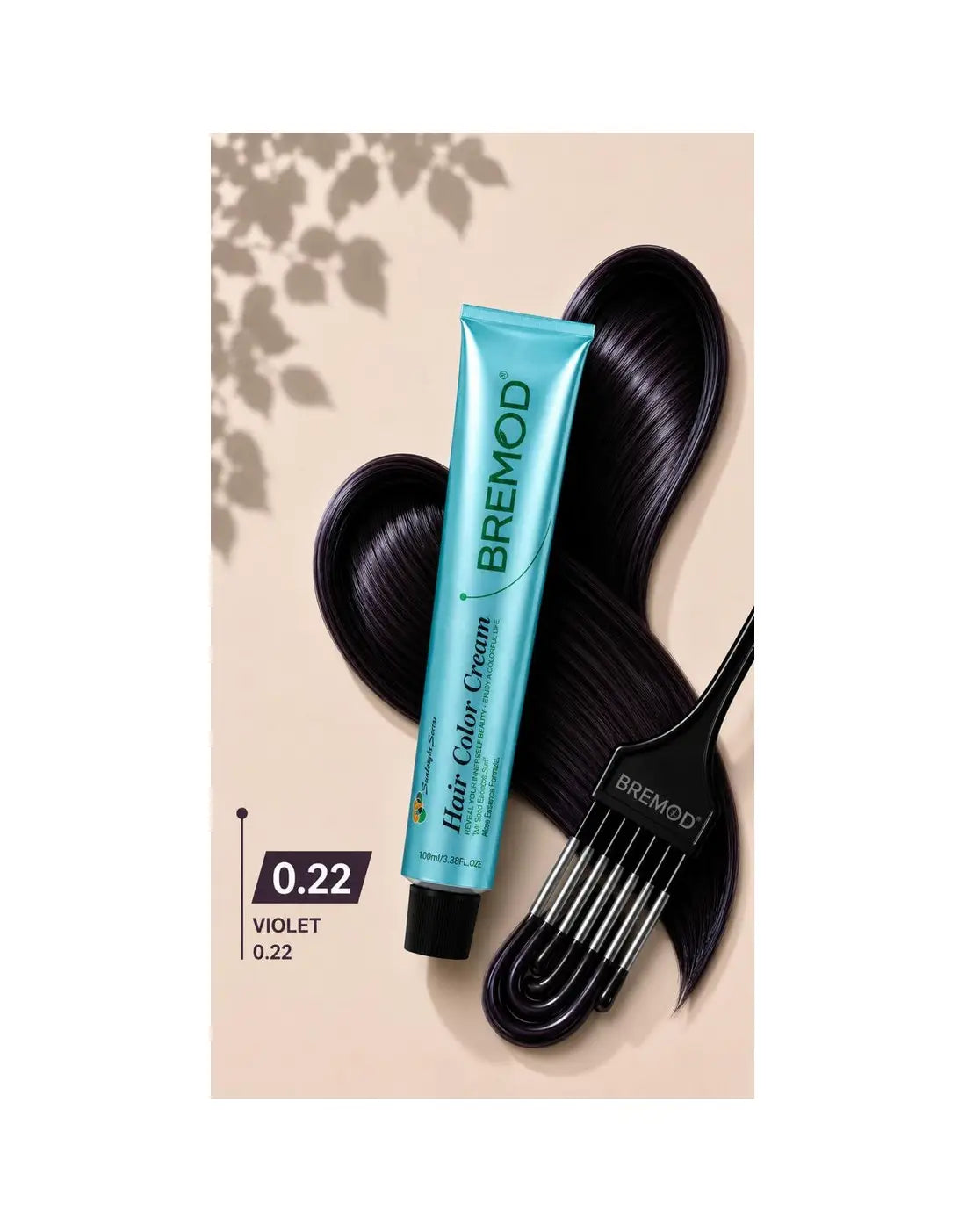 Bremod Hair Color Violet 0.22 
