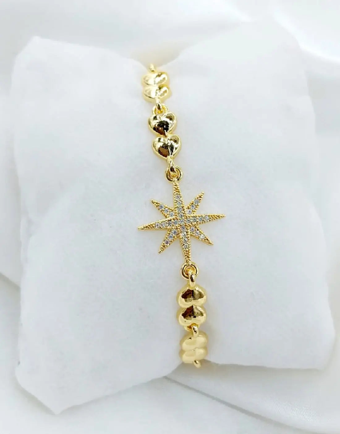 Gold Plated Stainless Steel Fashion Bracelet for Girls