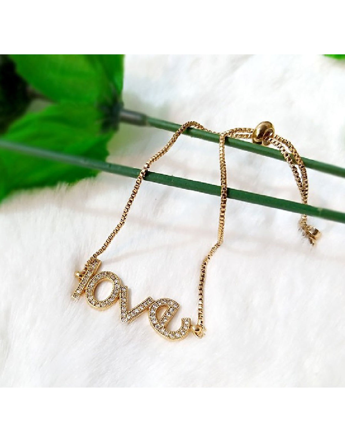 Delicate Love Bracelet for Girls