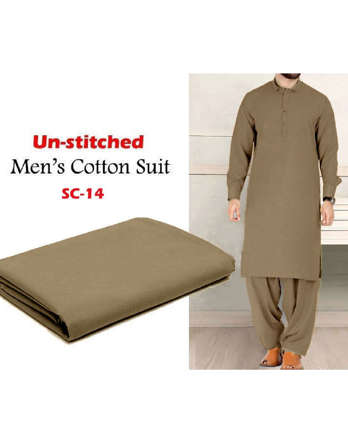 IB Swiss Fashion Soft Egyptian Cotton Unstitched Men