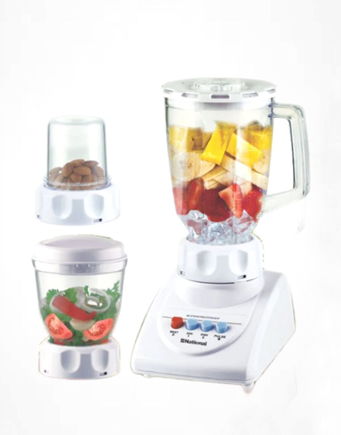 WB National 3 in 1 Juicer Blender & Grinder