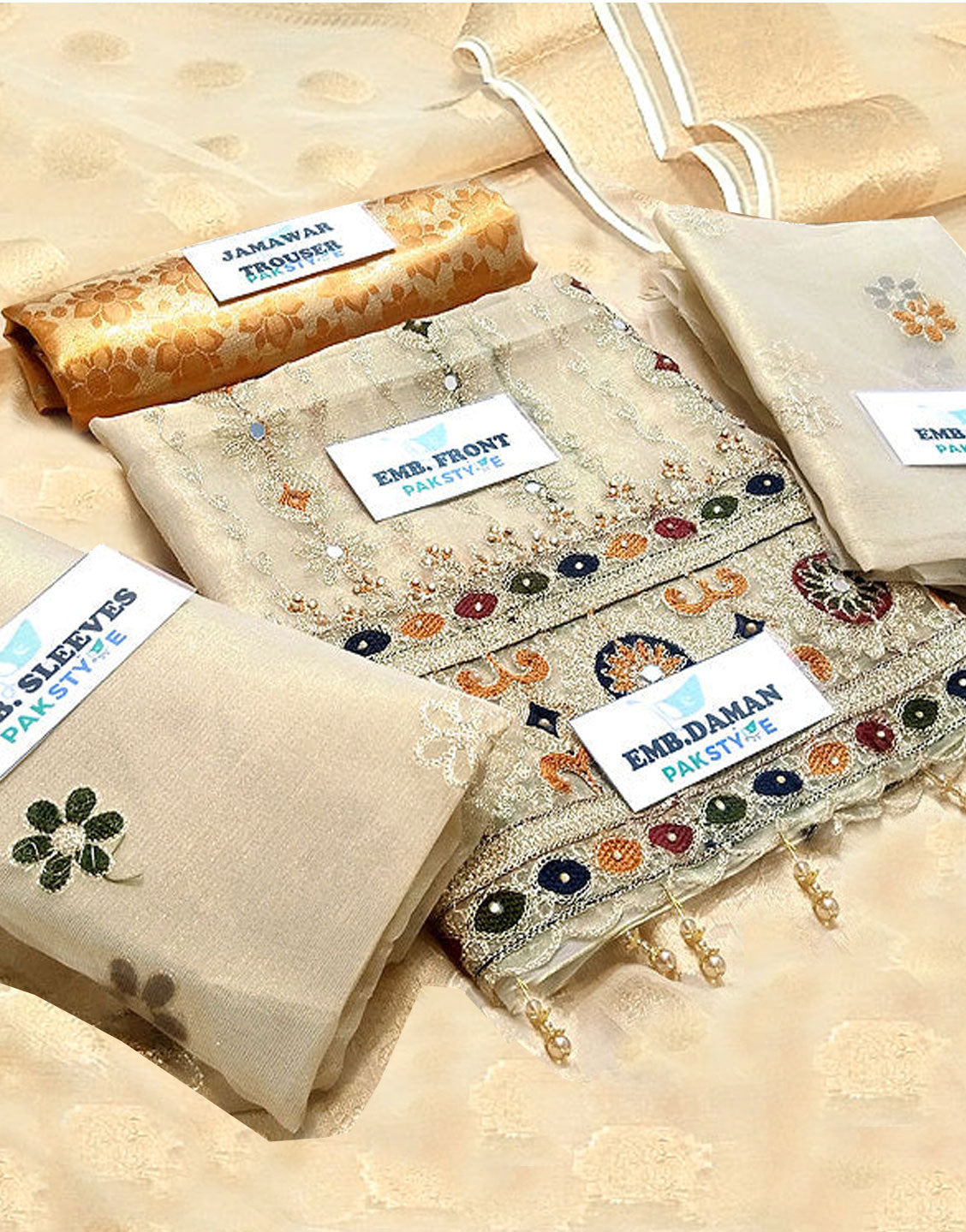 Heavy Embroidered with Mirror Work Masoori Party Wear Dress 