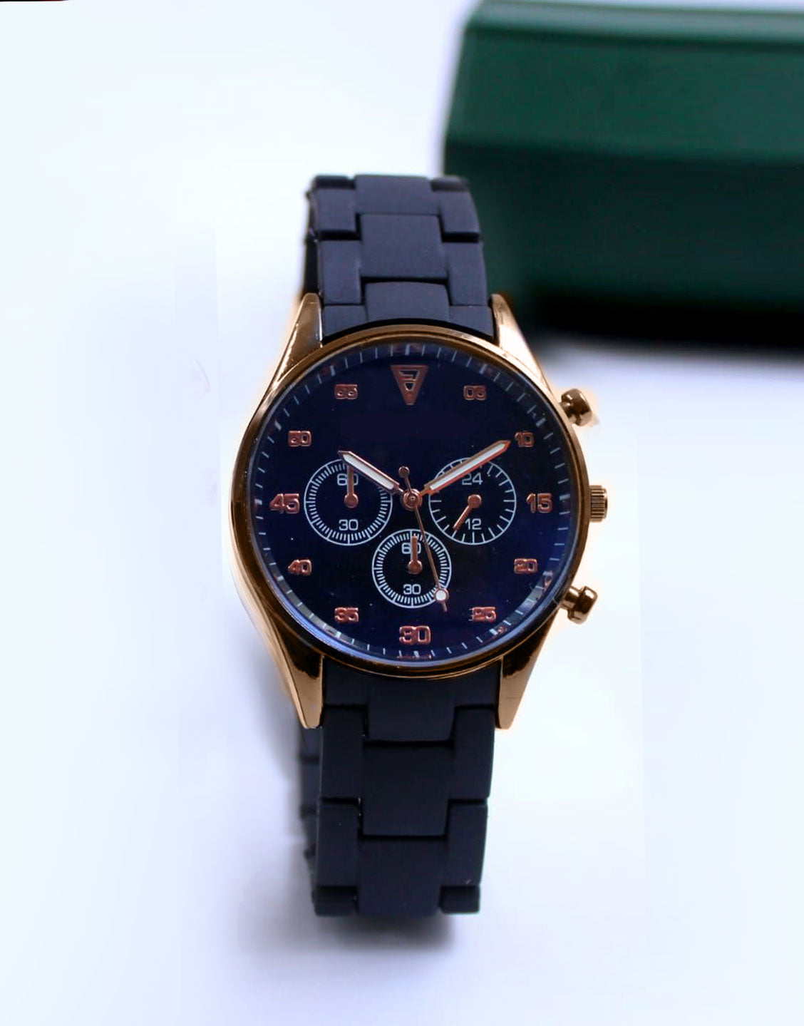 Stylish Rubber Chain Watch for Girls