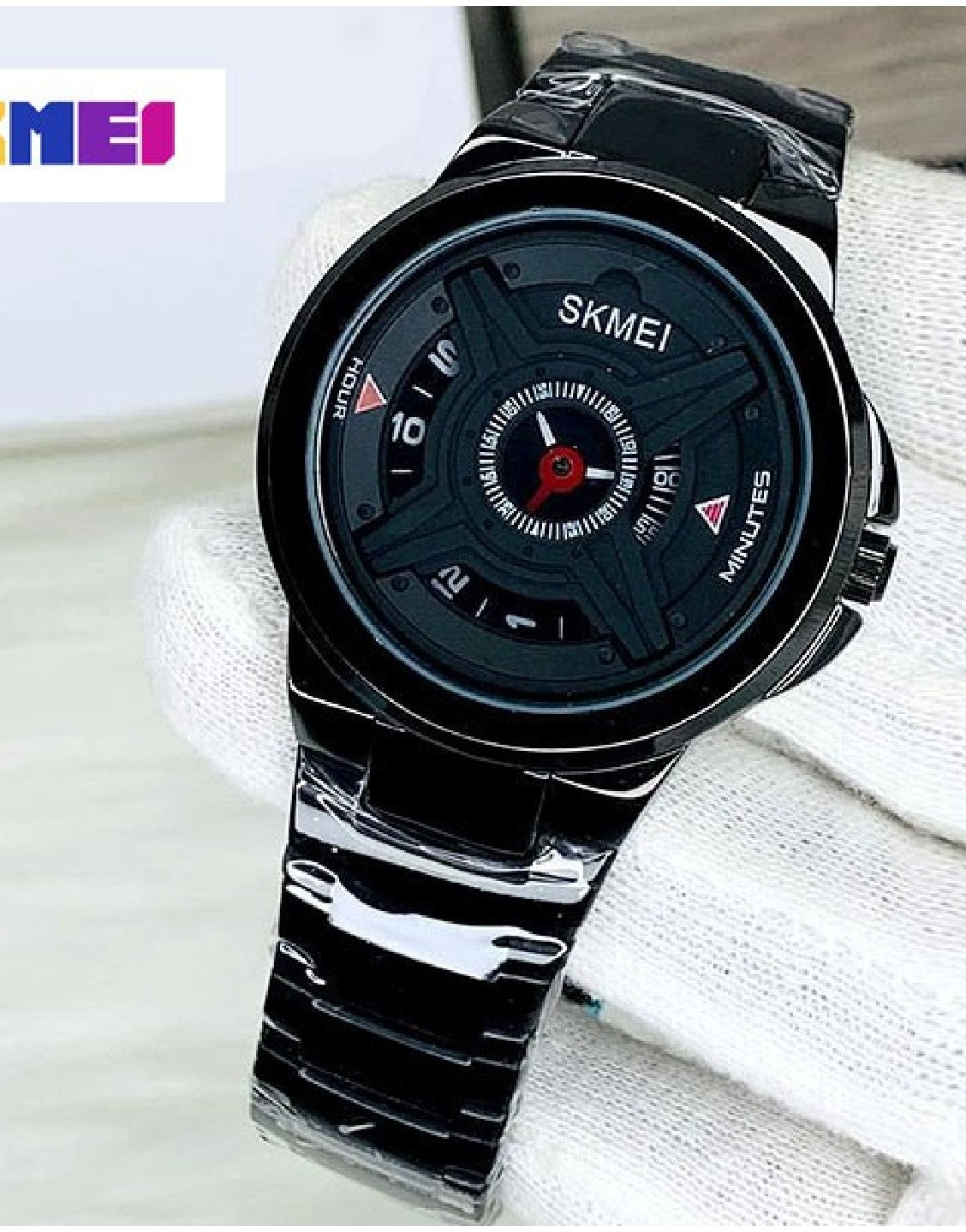 SKMEI Men's Black Fashion Watch