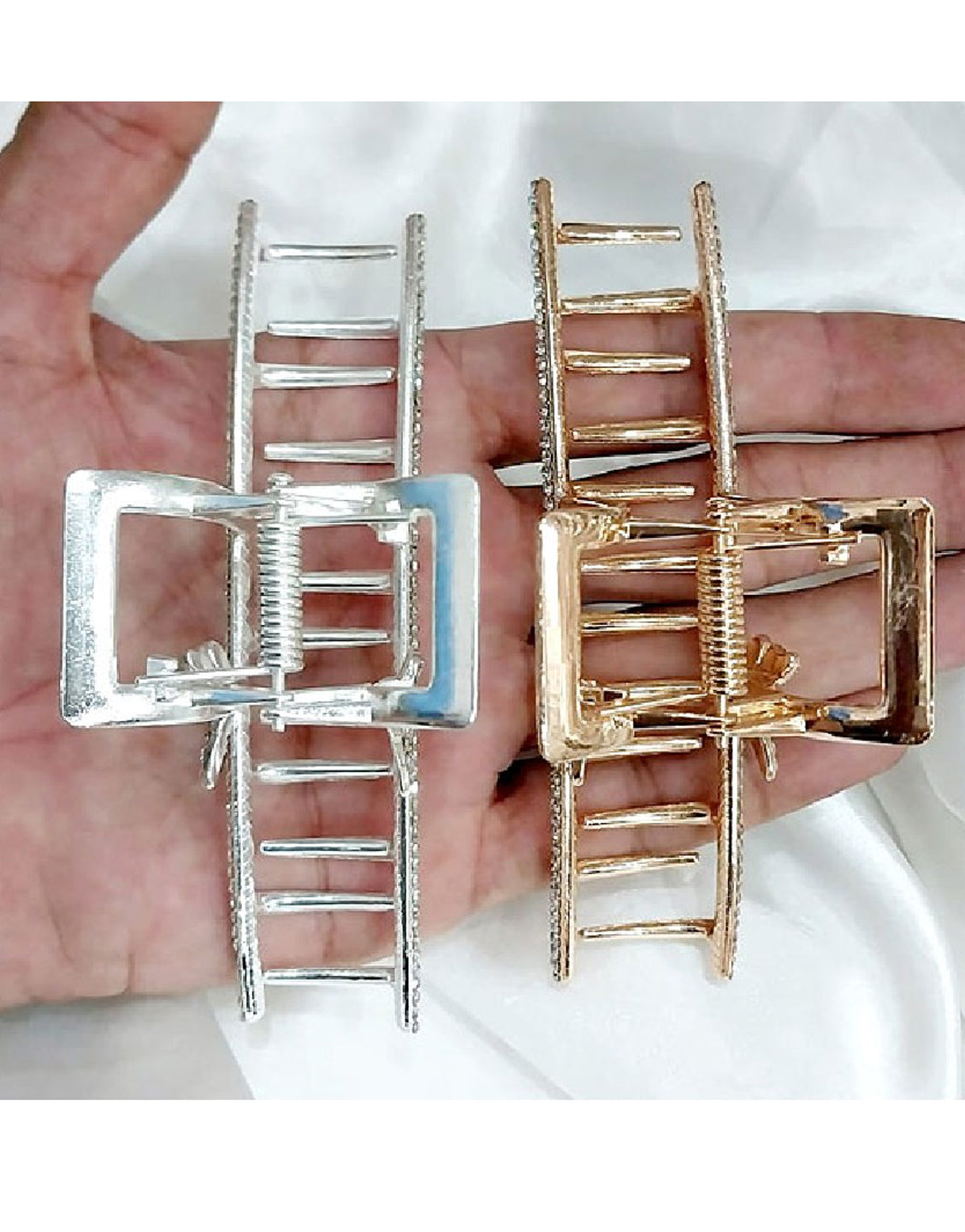 Stylish Golden Hair Catcher 5" Size - Out of Stock