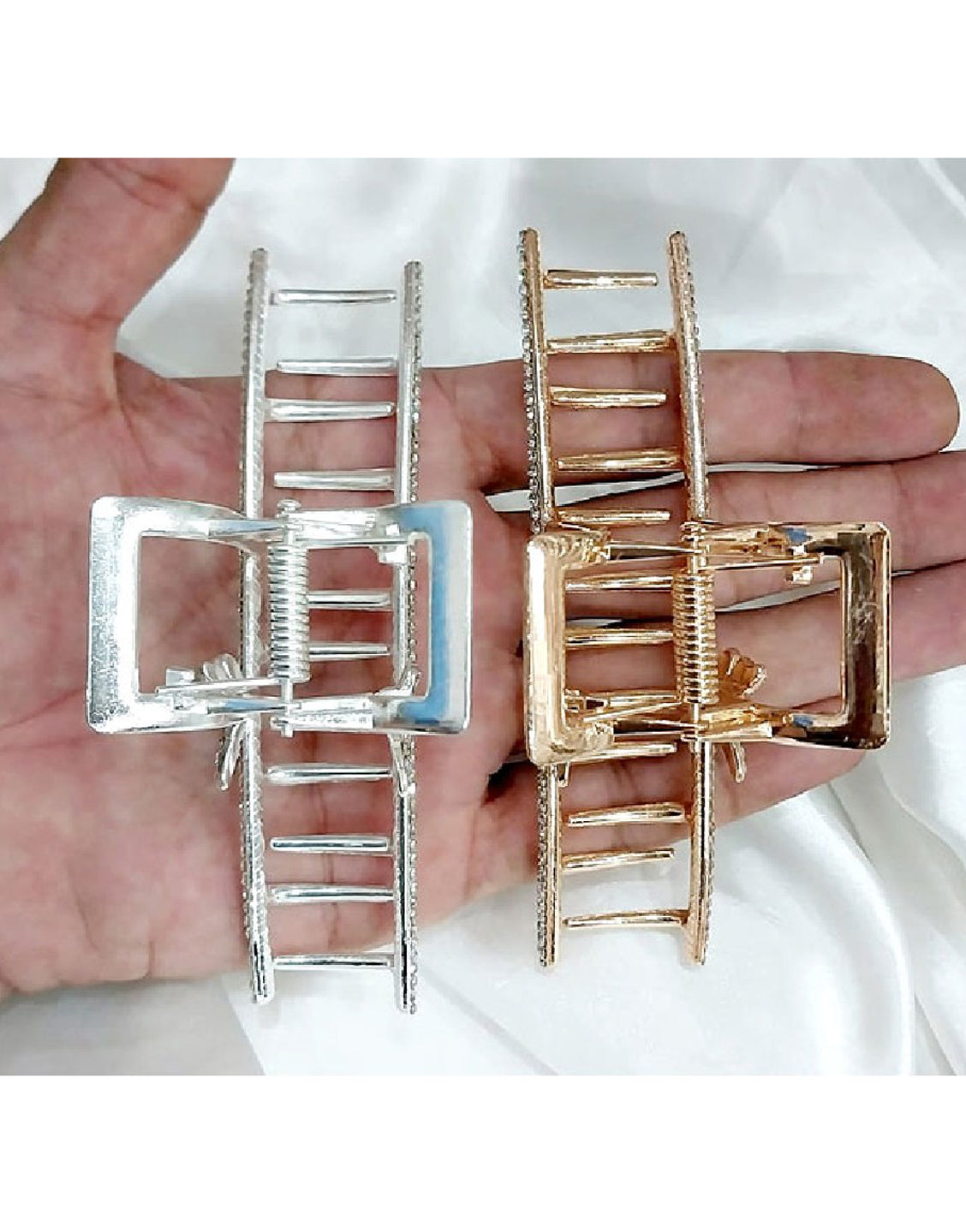Stylish Silver Hair Catcher 5" Size - Out of Stock