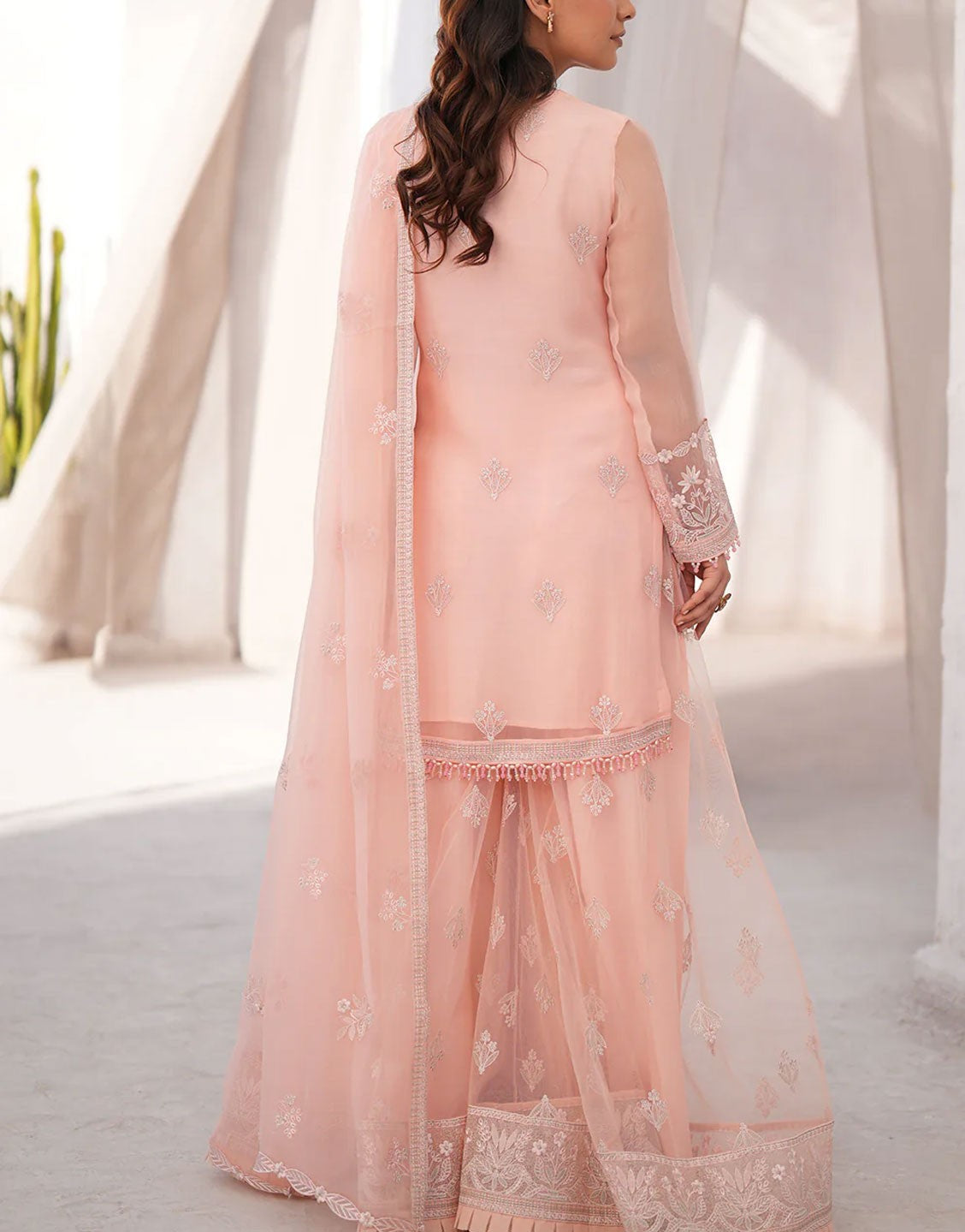 Flossie Formal Chiffon Wedding Dress | MIRHA K-1502-B