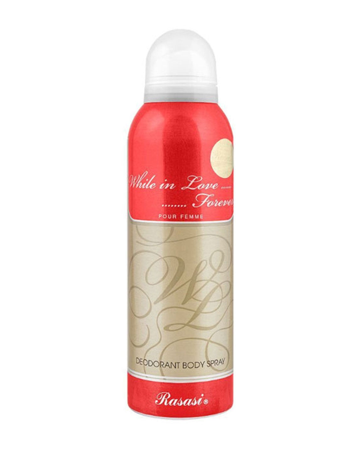 Original Rasasi While in Love Deodorant Body Spray - 200 ML