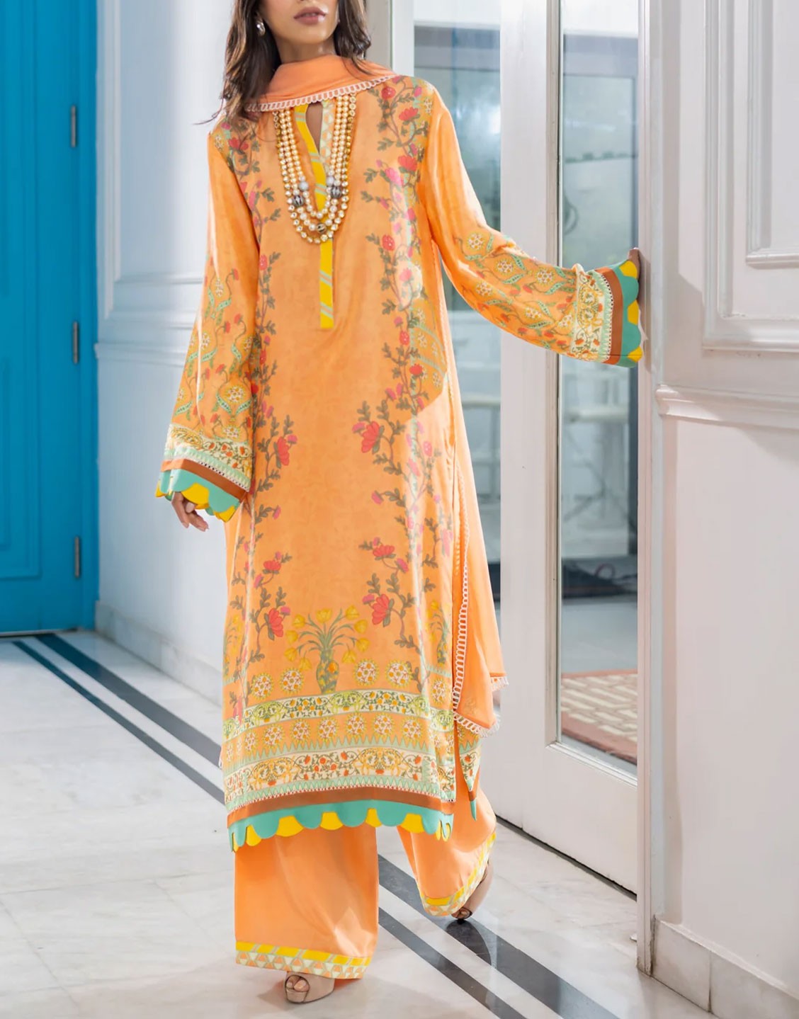 Mina Hasan Fancy Summer Collection Dress Sale | MHR-008
