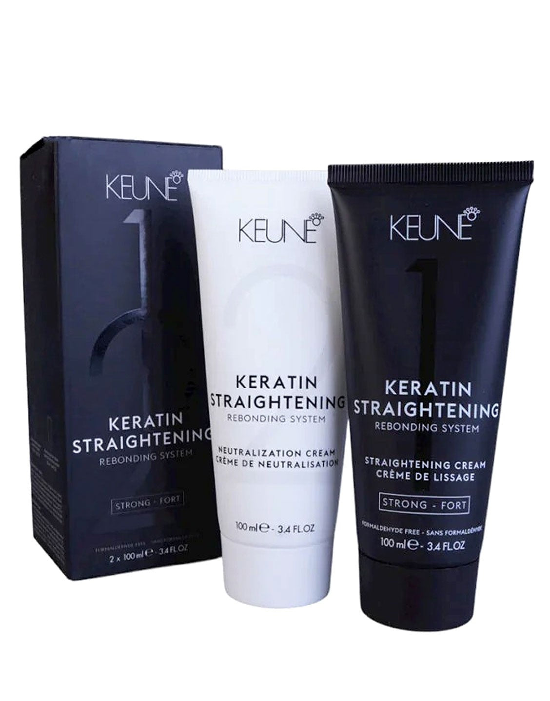 Keune Keratin Straightening Rebonding System 200ml