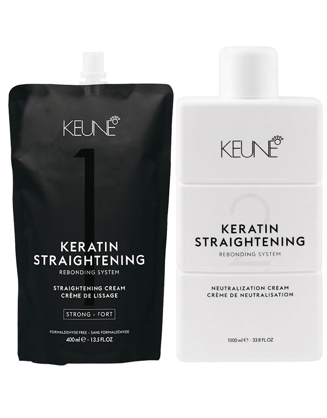 Keune Keratin Straightening Rebonding System Set, Strong