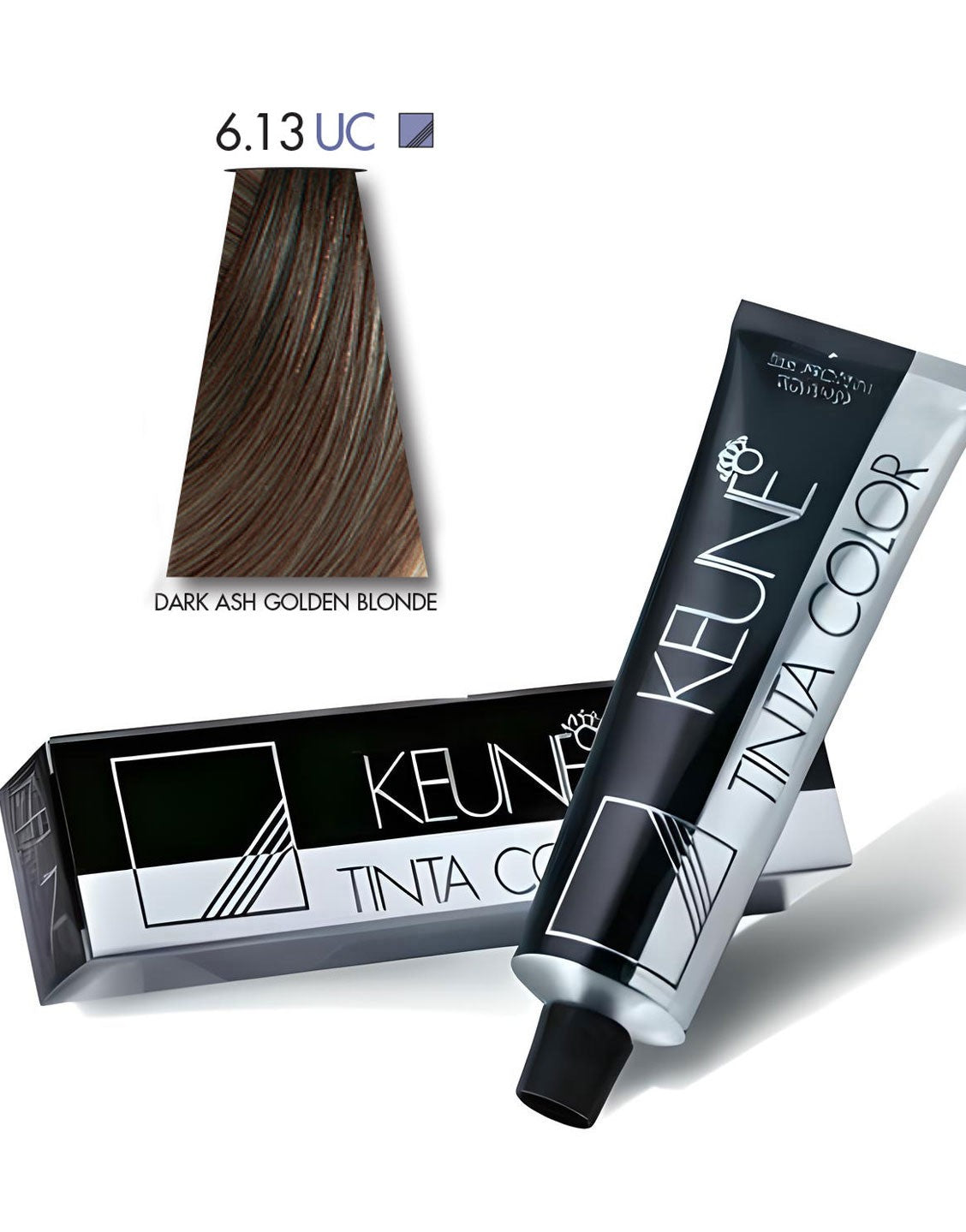 Keune Tinta Hair Color 6.13 Ultimate Cover Dark Ash Golden Blonde