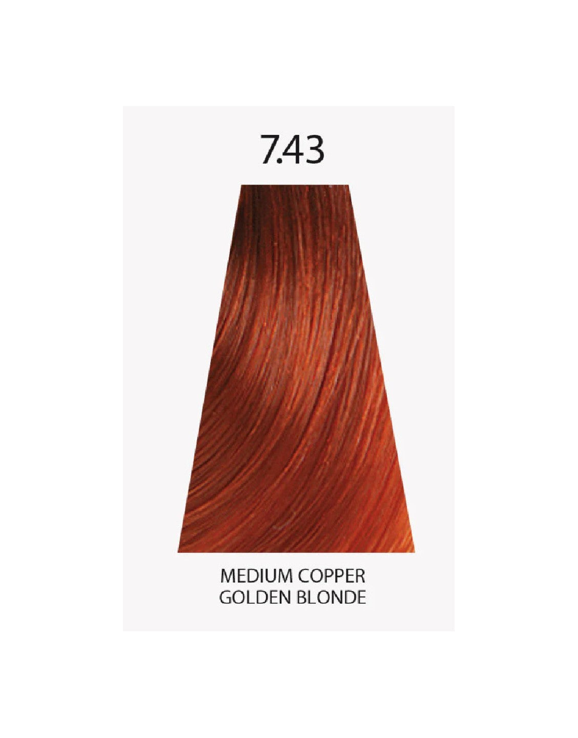 Keune Tinta Hair Color 7.43 Medium Copper Golden Blonde