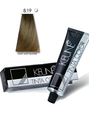 Keune Tinta Hair Color 8.19 Light Matt Blonde