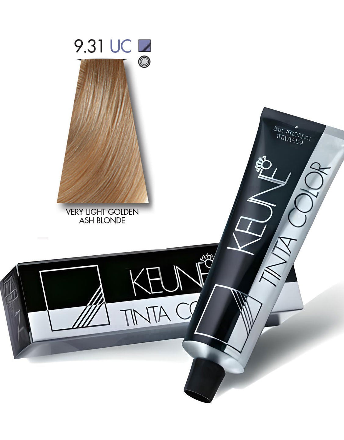 Keune Tinta Hair Color 9.31 UC Very Light Golden Ash Blonde