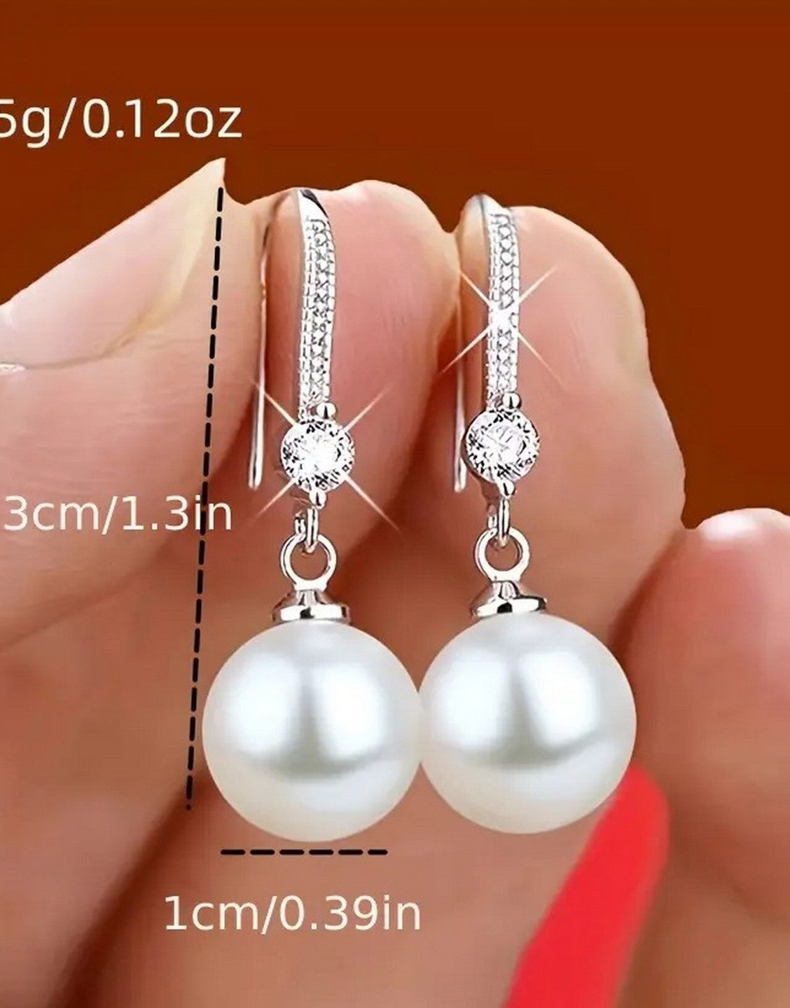 Adorable Teardrop Pearls Fashion Earrings for Girls - Out of Stock