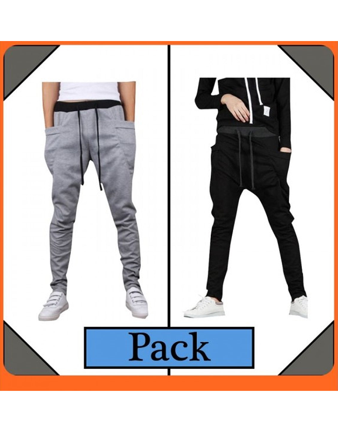 2 Baggy Trousers For Men