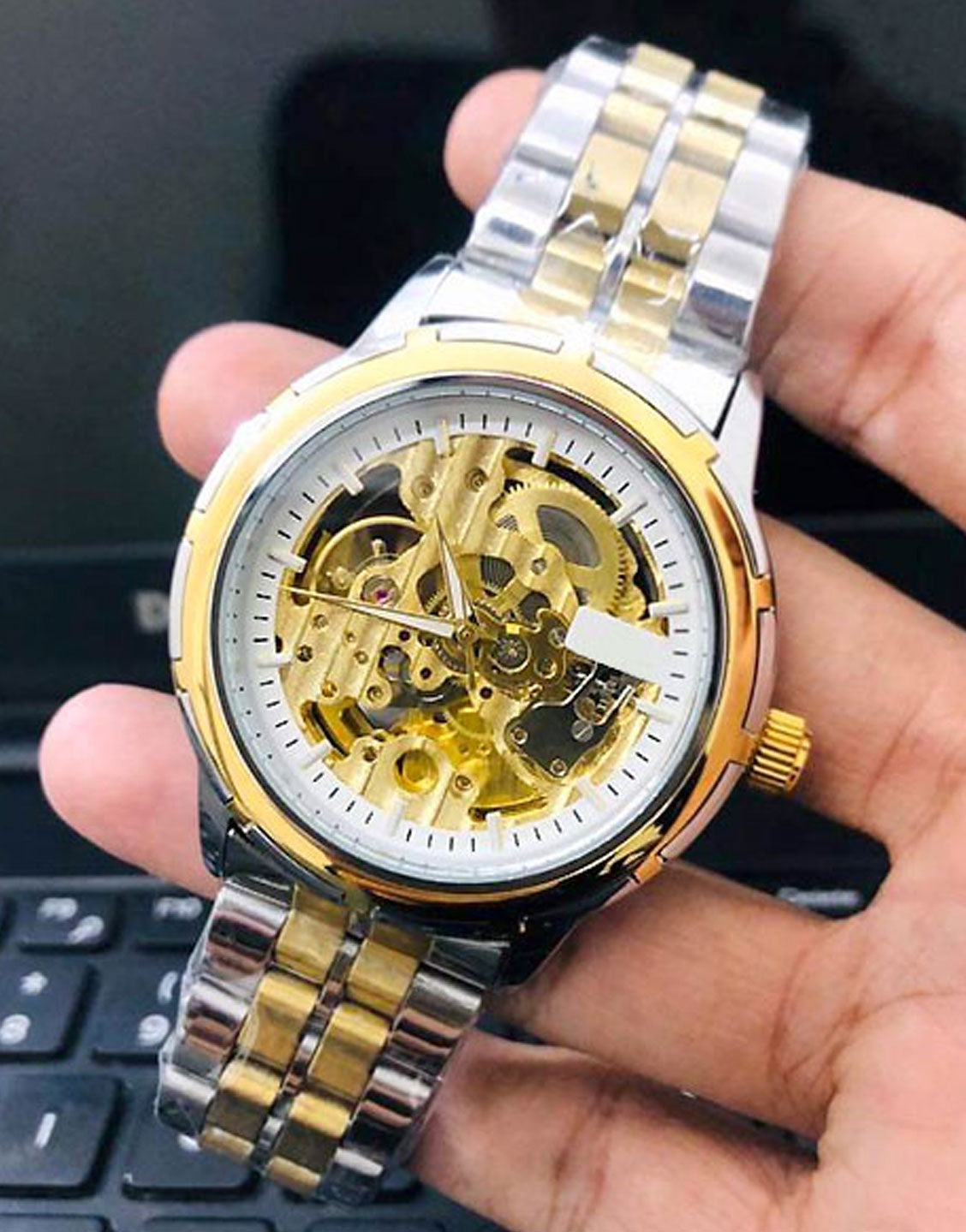 Men's Automatic Skeleton Watch