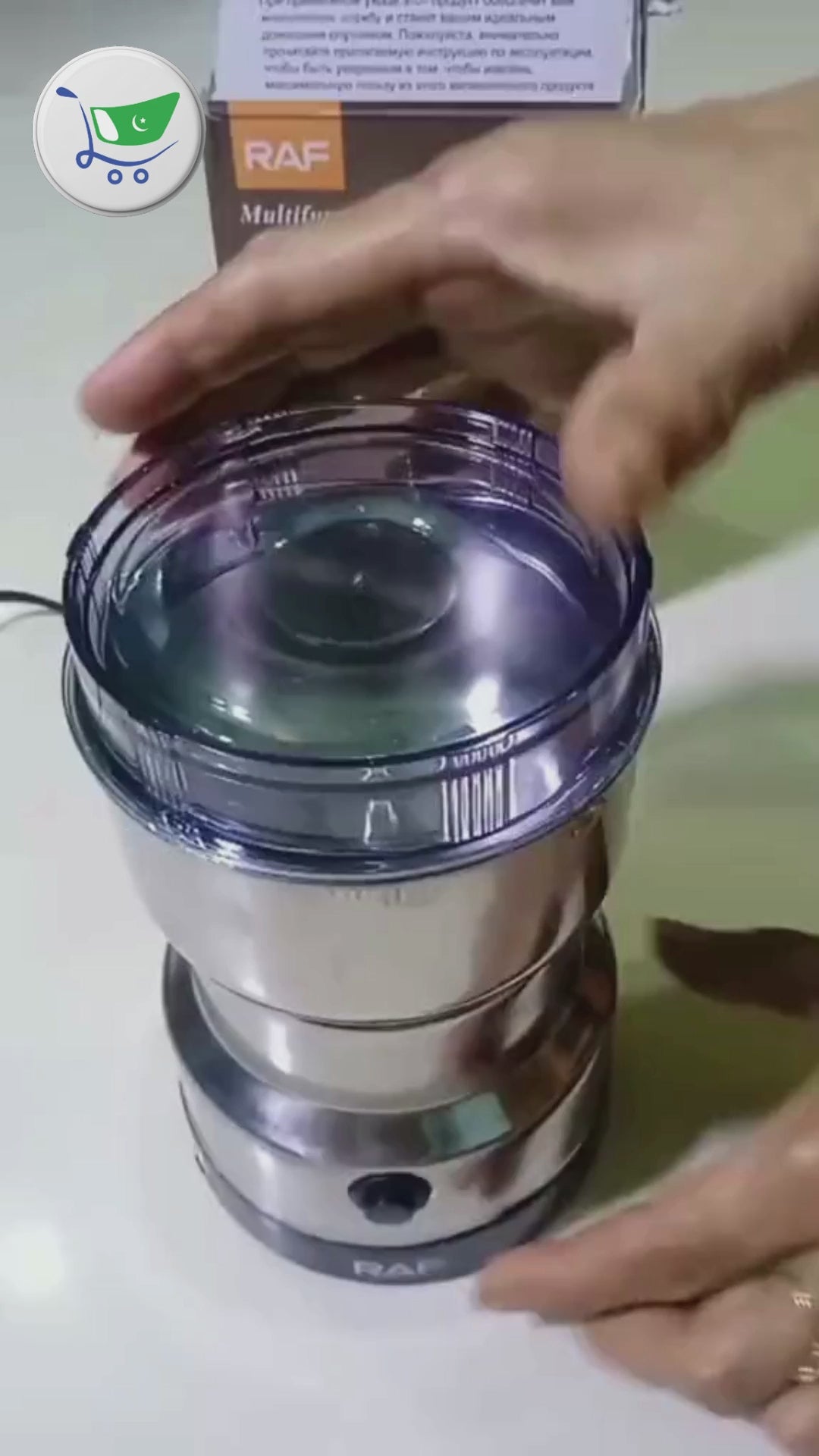 RAF Electric Coffee/Maala Grinder Machine for Herbs, Beans, Spices