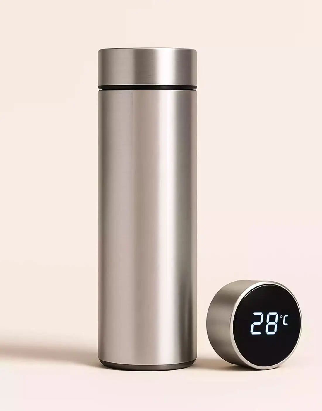 LED Temperature Display Water Bottle 500ml | Stainless Steel Vacuum Insulated Thermos