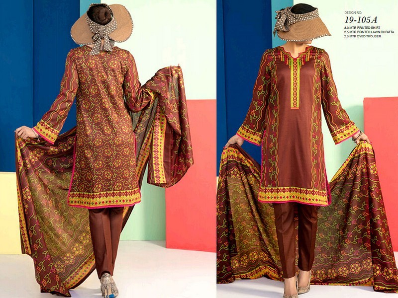 VS Textile Classic Lawn Collection 2019