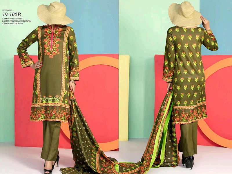 VS Textile Classic Lawn Collection 2019