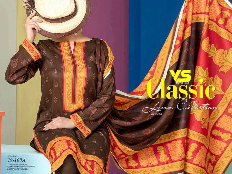 VS Textile Classic Lawn Collection 2019