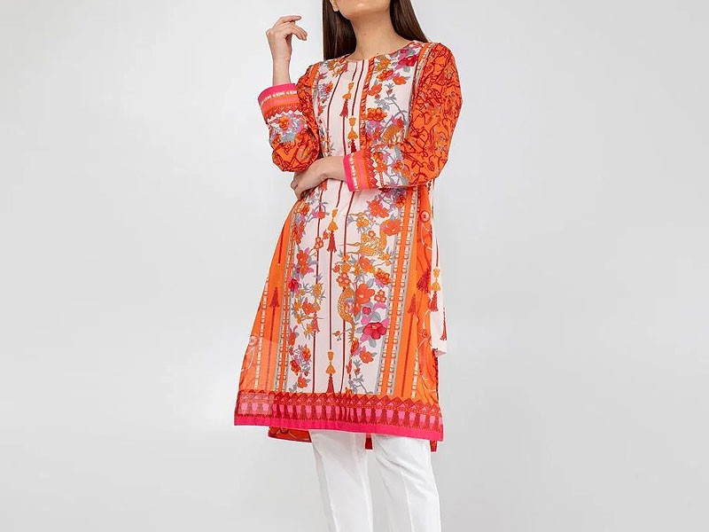 Khaadi Pret Embroidered Kurta 2020